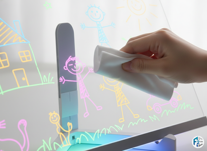 Tableau LED créatif et veilleuse apaisante pour enfants